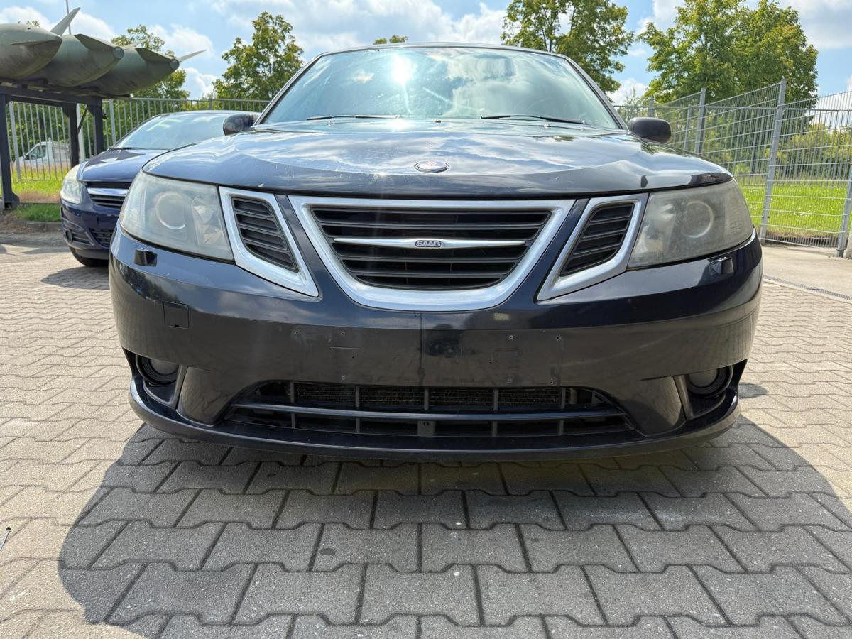 Saab 9-3 YS3F original Stoßstange Stoßfänger vorn 298 Jet Black NSW SRA Facelift BJ08